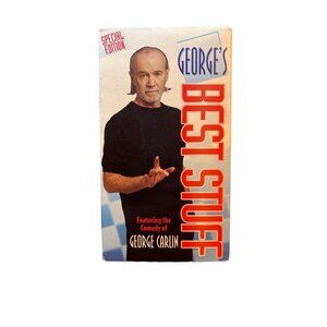 George Carlins Best Stuff VHS Special Edition Comedy 90 Min Color Running Time